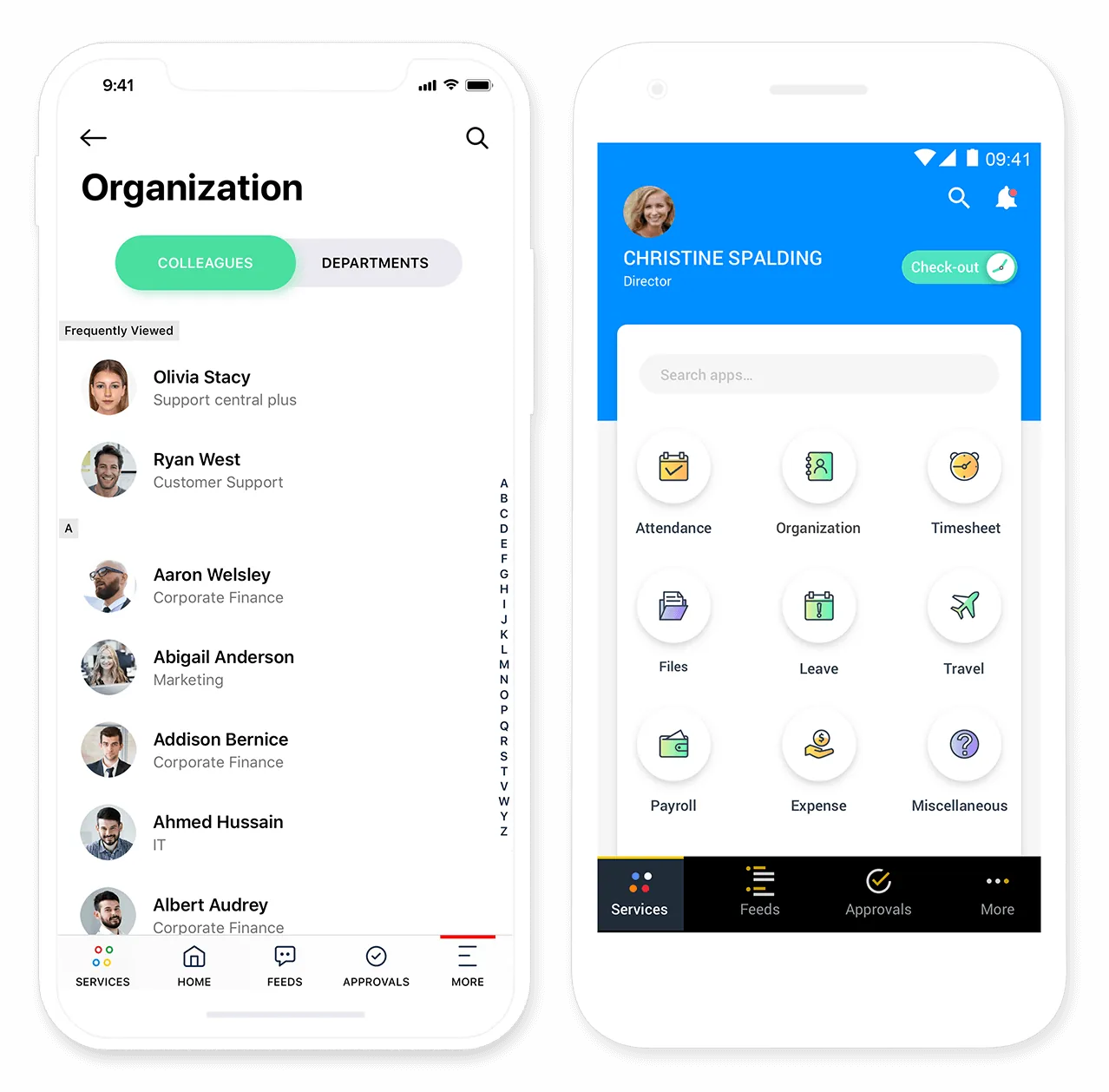 Mobile view